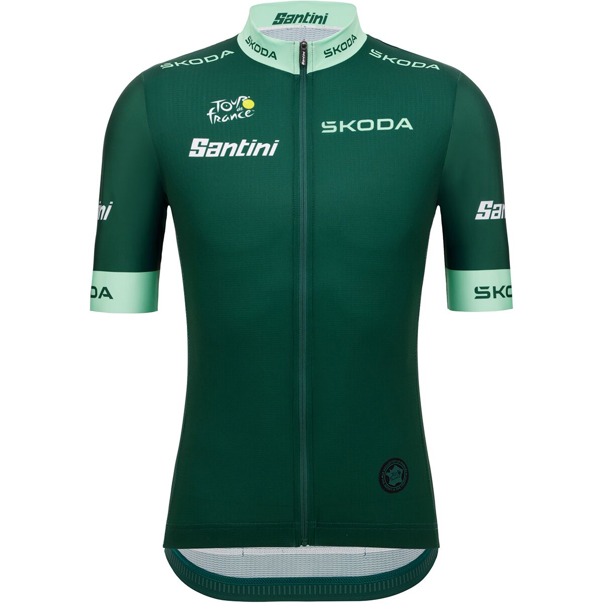Santini Santini Tour de France Fan Line Green Jersey - Men's Verde, S