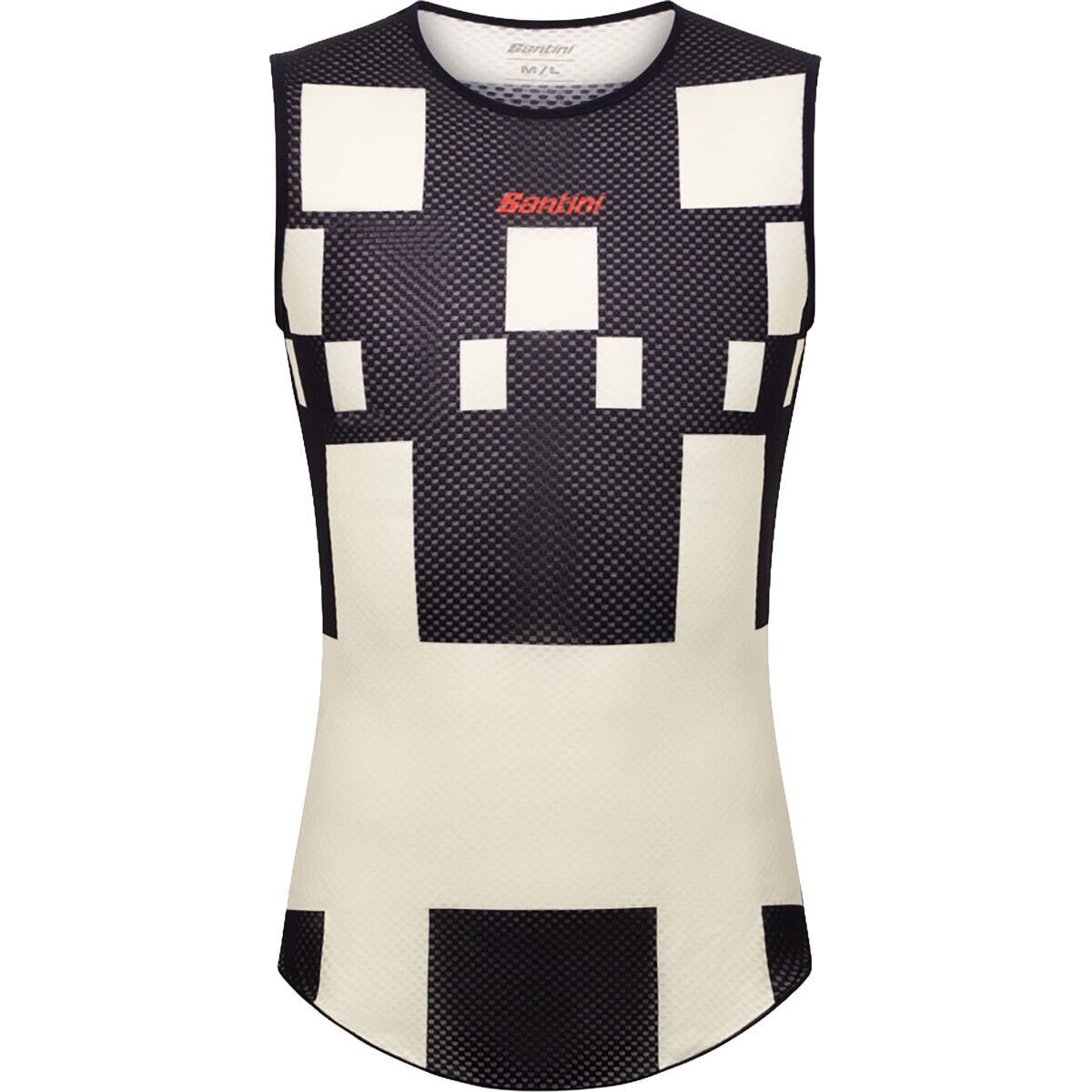 Image of Santini Paris-Roubaix Baselayer - Men's Rosso 2, XS/S