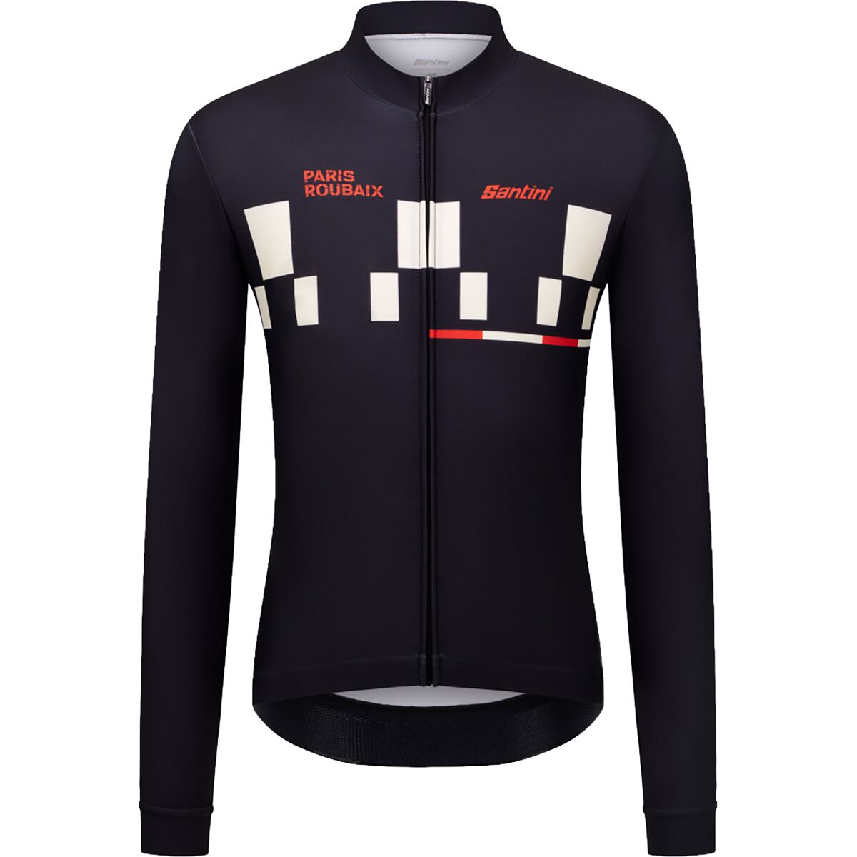 Santini Santini Paris-Roubaix Long-Sleeve Jersey - Men's Nero, XL