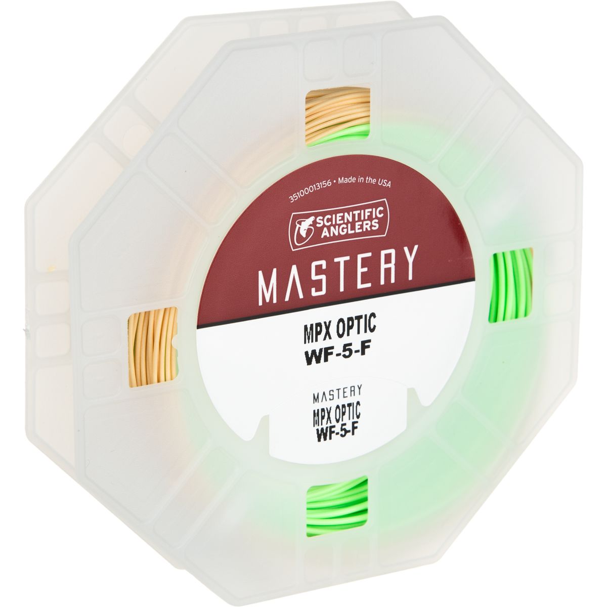 Image of Scientific Anglers Mastery Series MPX Taper Fly Line Buckskin/Optic Green, WF-4-F