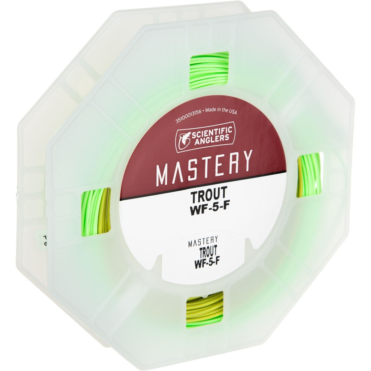 Scientific Anglers Mastery Series Trout Fly Line Optic Green/Green, WF-4-F