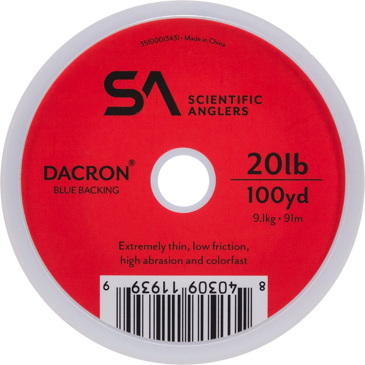 Image of Scientific Anglers Fly Line Backing - Dacron Blue, 20lb/100yd