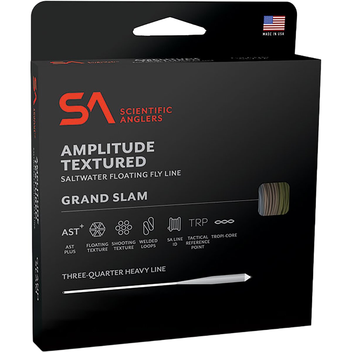 Image of Scientific Anglers Grand Slam Amplitude Fly Line Pale Yellow/Sand/Horizon, WF-11-f