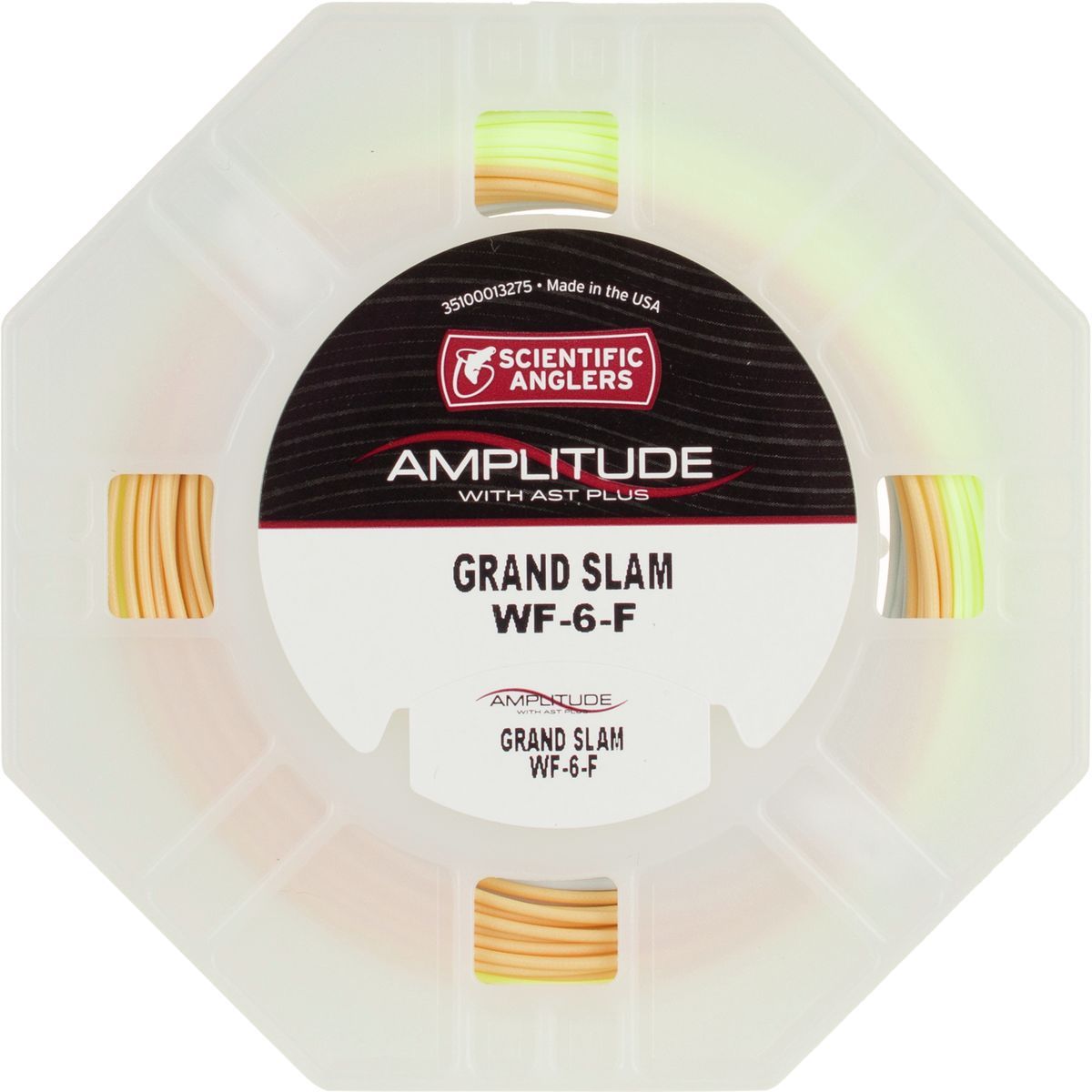 Image of Scientific Anglers Grand Slam Amplitude Fly Line Pale Yellow/Sand/Horizon, WF-7-F