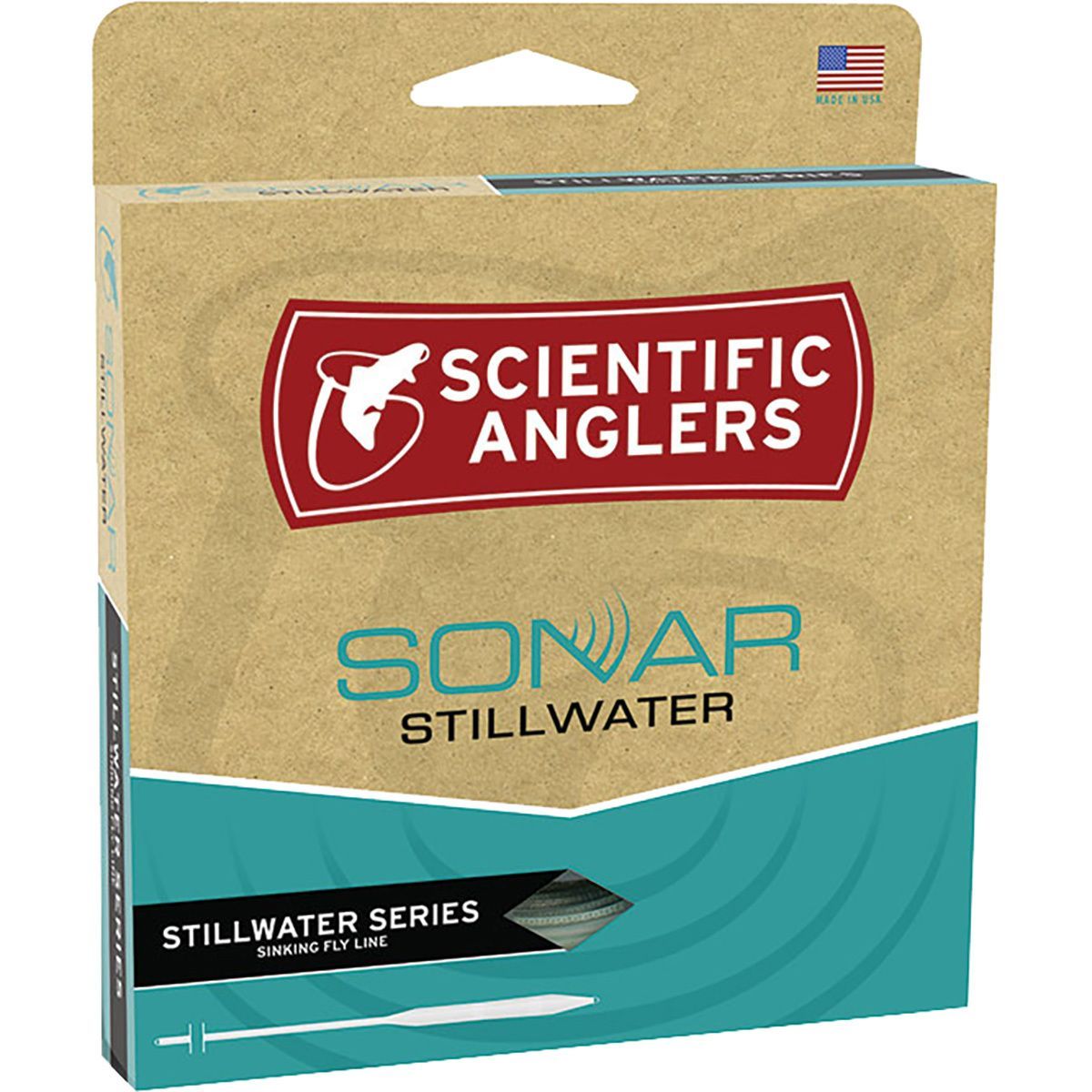 Scientific Anglers Sonar Stillwater Clear Camo Intermediate Fly Line Clear Camo, WF-6-I