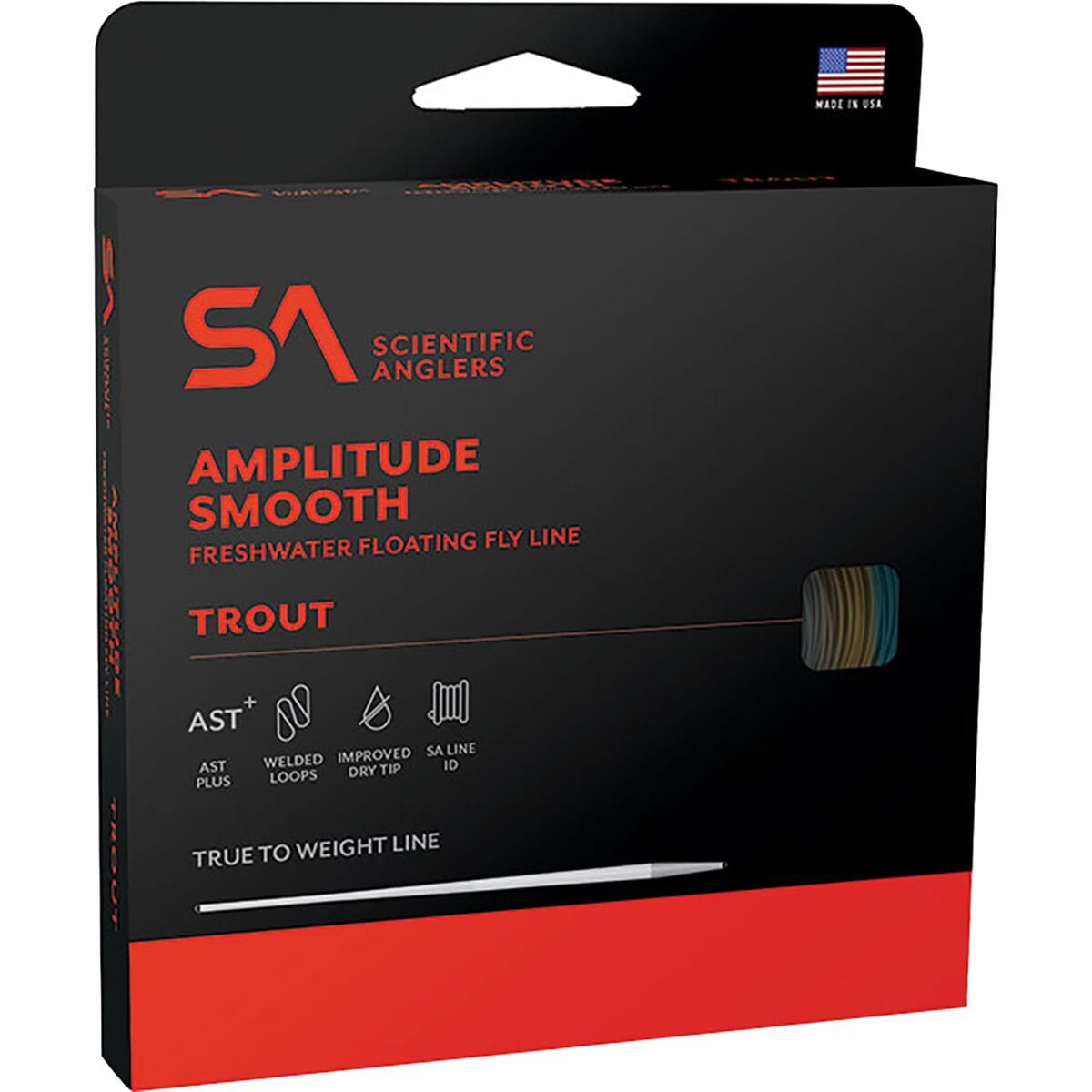 Scientific Anglers Amplitude Smooth Trout Taper Fly Line