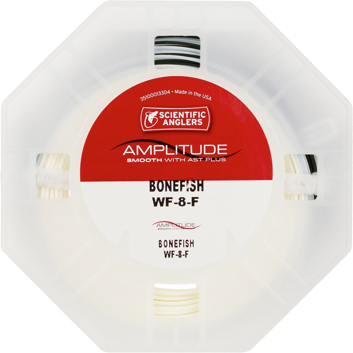 Scientific Anglers Amplitude Smooth Bonefish Taper Fly Line Black/Surf/Ivory, WF-6-F
