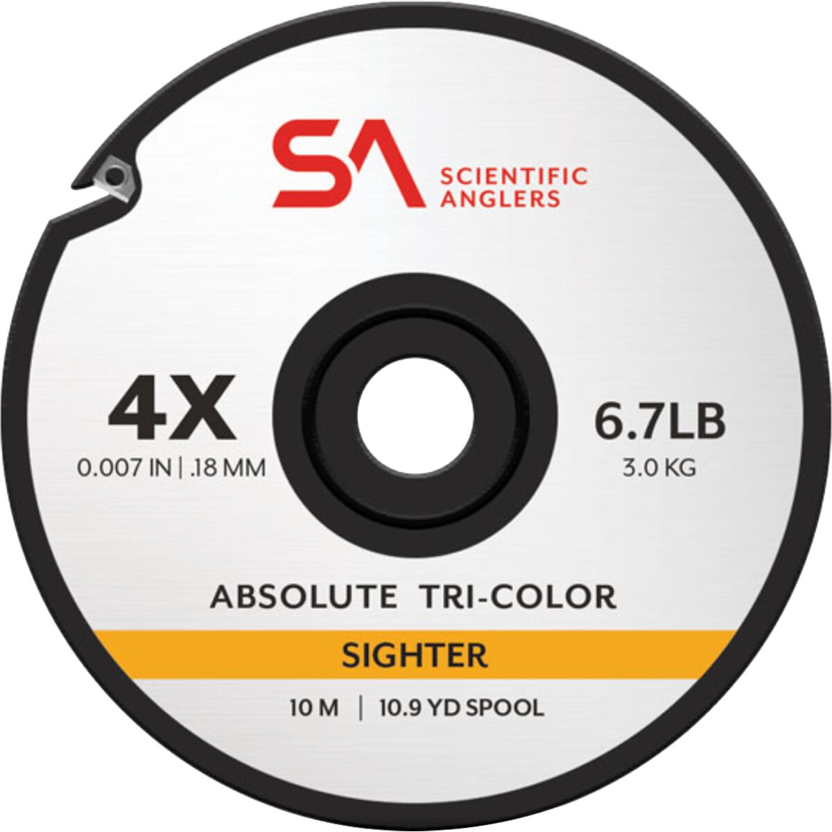 Image of Scientific Anglers Absolute Sighter White/Orange/Green, 2x