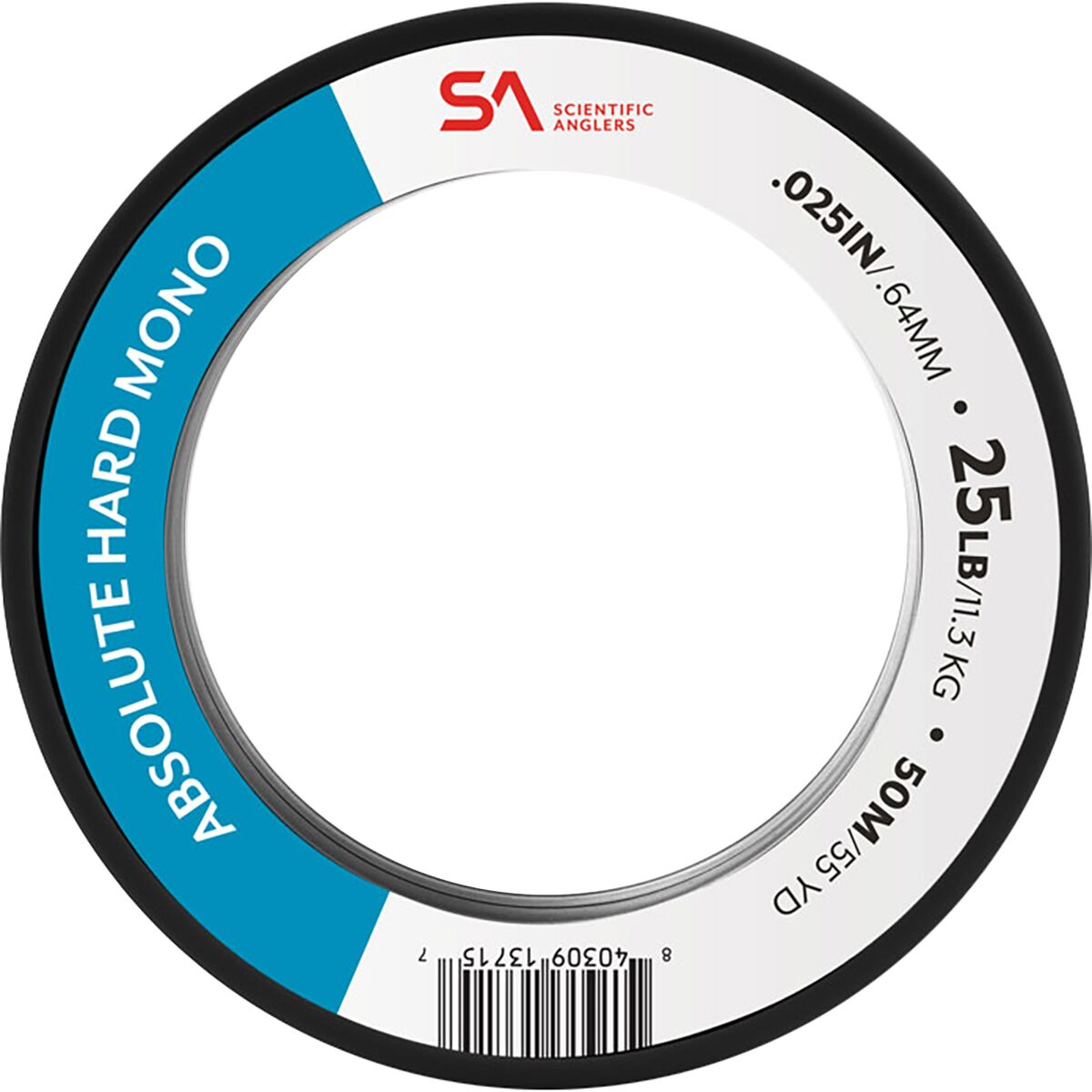 Image of Scientific Anglers Absolute Hard Mono Tippet - 50m Clear, 25lb