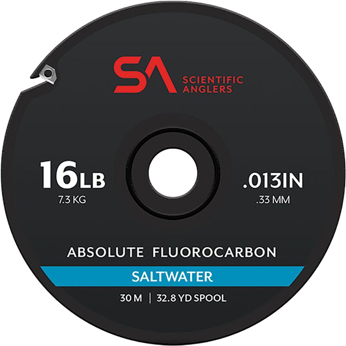 Image of Scientific Anglers Absolute Fluorocarbon Saltwater Tippet - 30m Clear, 12lb