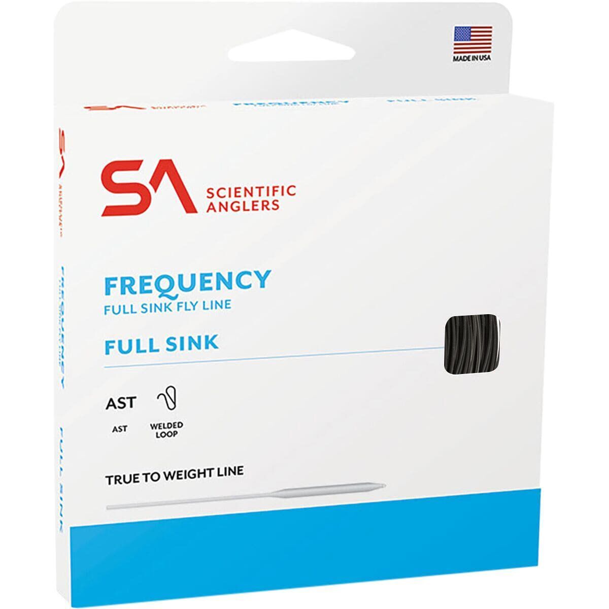 Scientific Anglers Frequency Full Sink Dark Gray, Sink 6 WF-5-S