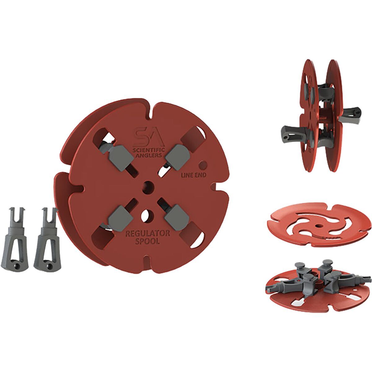 Scientific Anglers Regulator Spool Red/Grey, One Size