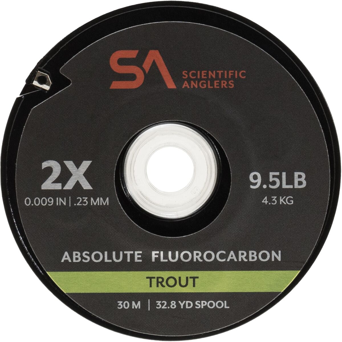 Image of Scientific Anglers Absolute Fluorocarbon Trout Tippet Assortment Clear, 4X,5X,6X