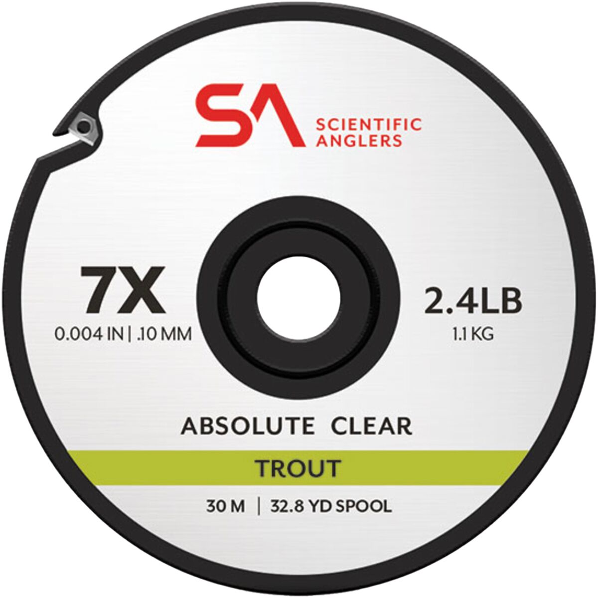 Scientific Anglers Scientific Anglers Absolute Trout Stealth Tippet Assortment Stealth Green, 4X,5X,6X