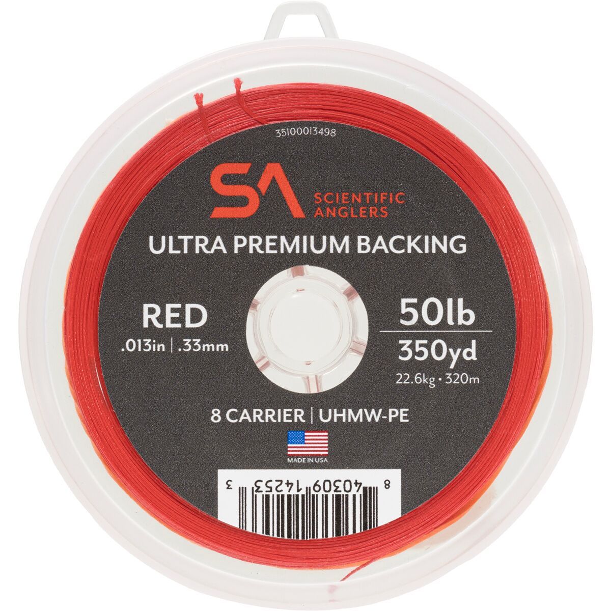 Image of Scientific Anglers Ultra Premium Backing - 350yd Red, 50lb