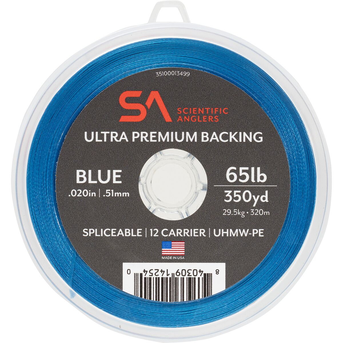 Scientific Anglers Scientific Anglers Ultra Premium Spliceable Backing 65# 350 Yd Blue, One Size