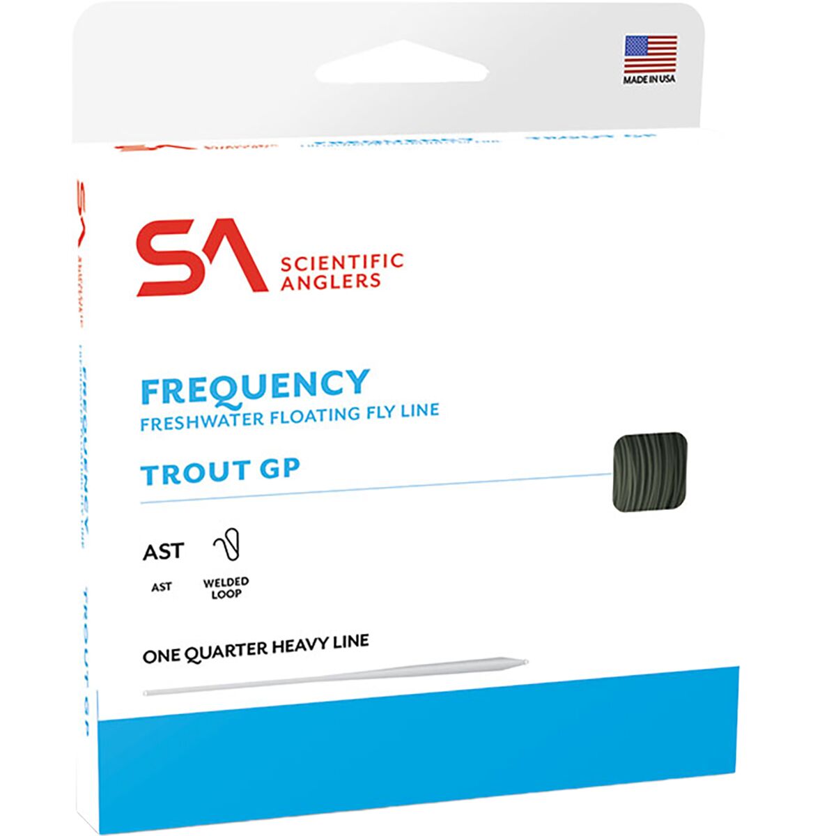 Image of Scientific Anglers Frequency Trout GP Fly Line Sage, WF-4-F