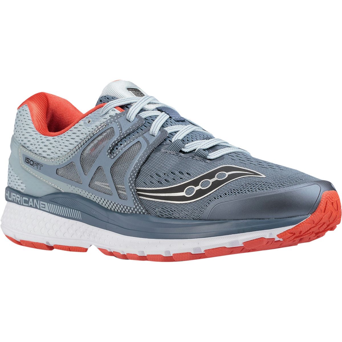 Saucony hurricane iso hot sale 3 mens orange