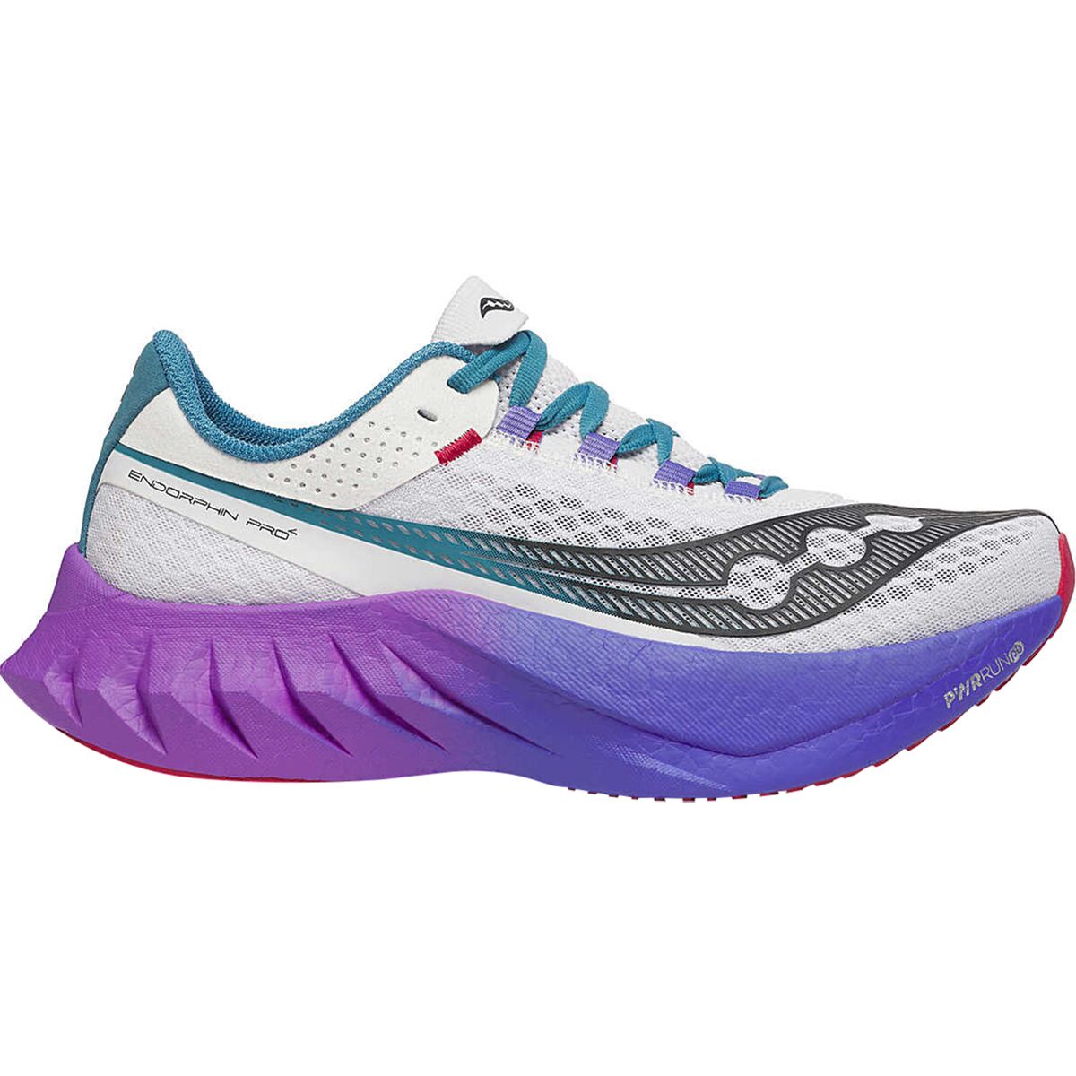 Saucony Saucony Endorphin Pro 4 Running Shoe - Women's White/Shadow, 8.0