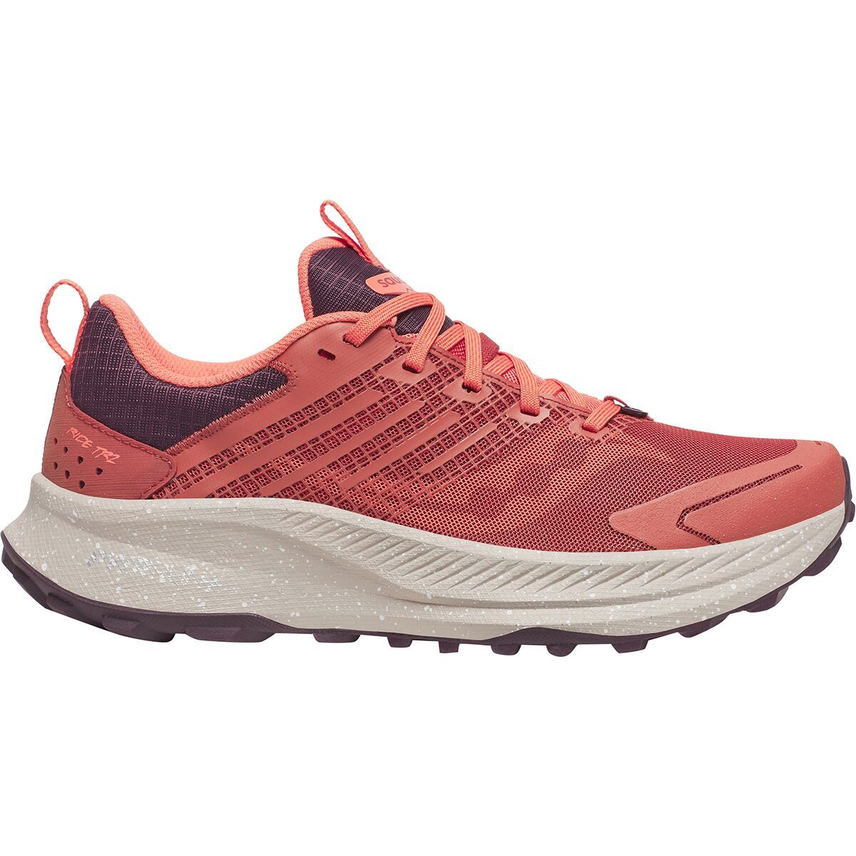 Image of Saucony Ride TR 2 Shoe - Women's Brick/Wine, 6.0