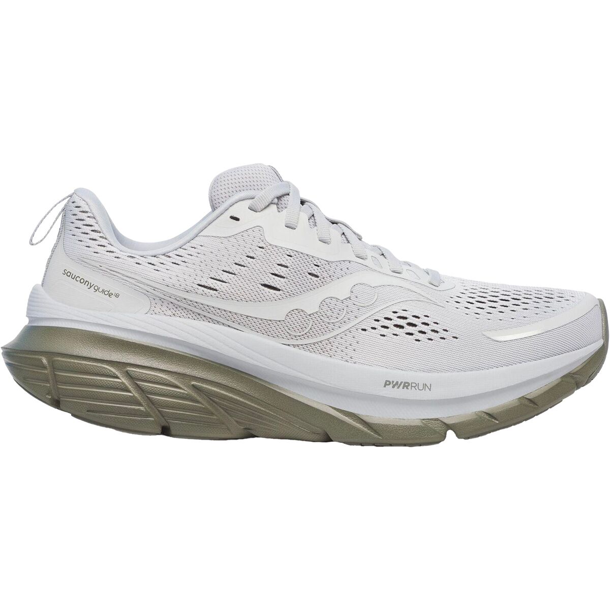 Saucony Saucony Guide 18 Running Shoe - Men's Cloud/Olive, 12.0