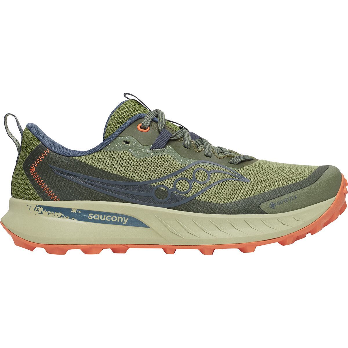 Saucony Peregrine 15 GTX Running Shoe - Women's Hemlock/Dusk, 7.5
