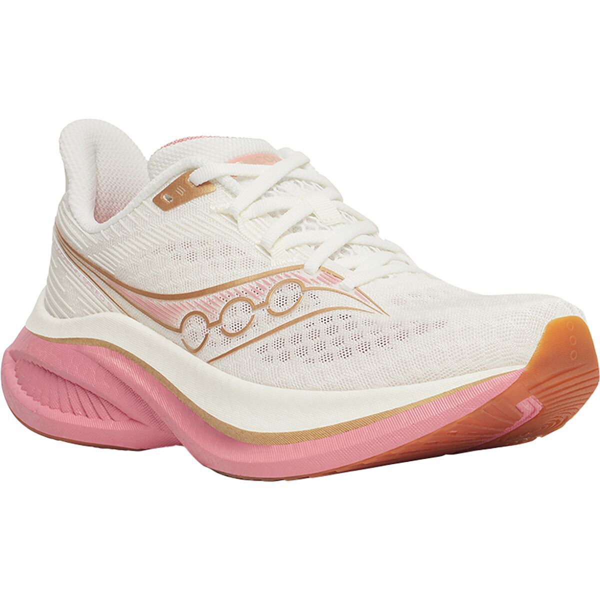 Image of Saucony Endorphin Speed 5 Running Shoe - Women's Ivory/Mauve, 9.5