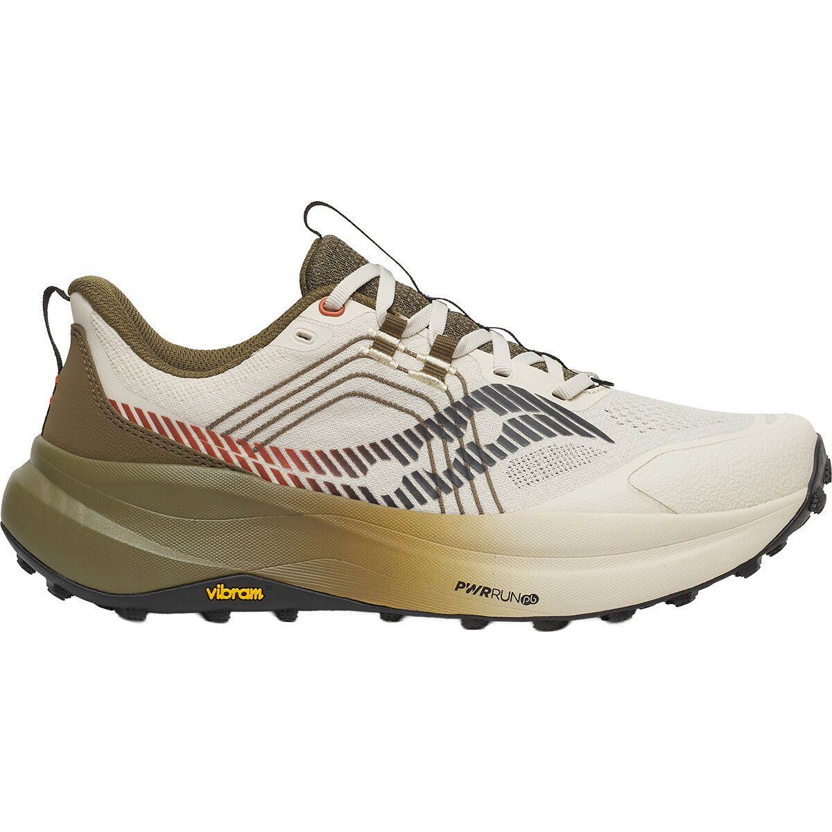 Image of Saucony Xodus Ultra 4 Trail Running Shoe - Men's Eggshell/Field, 9.0