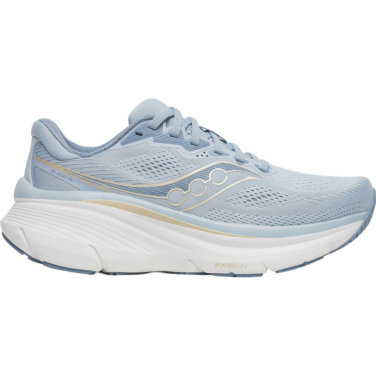 Image of Saucony Guide 19 Running Shoe - Women's Celestial, 7.5