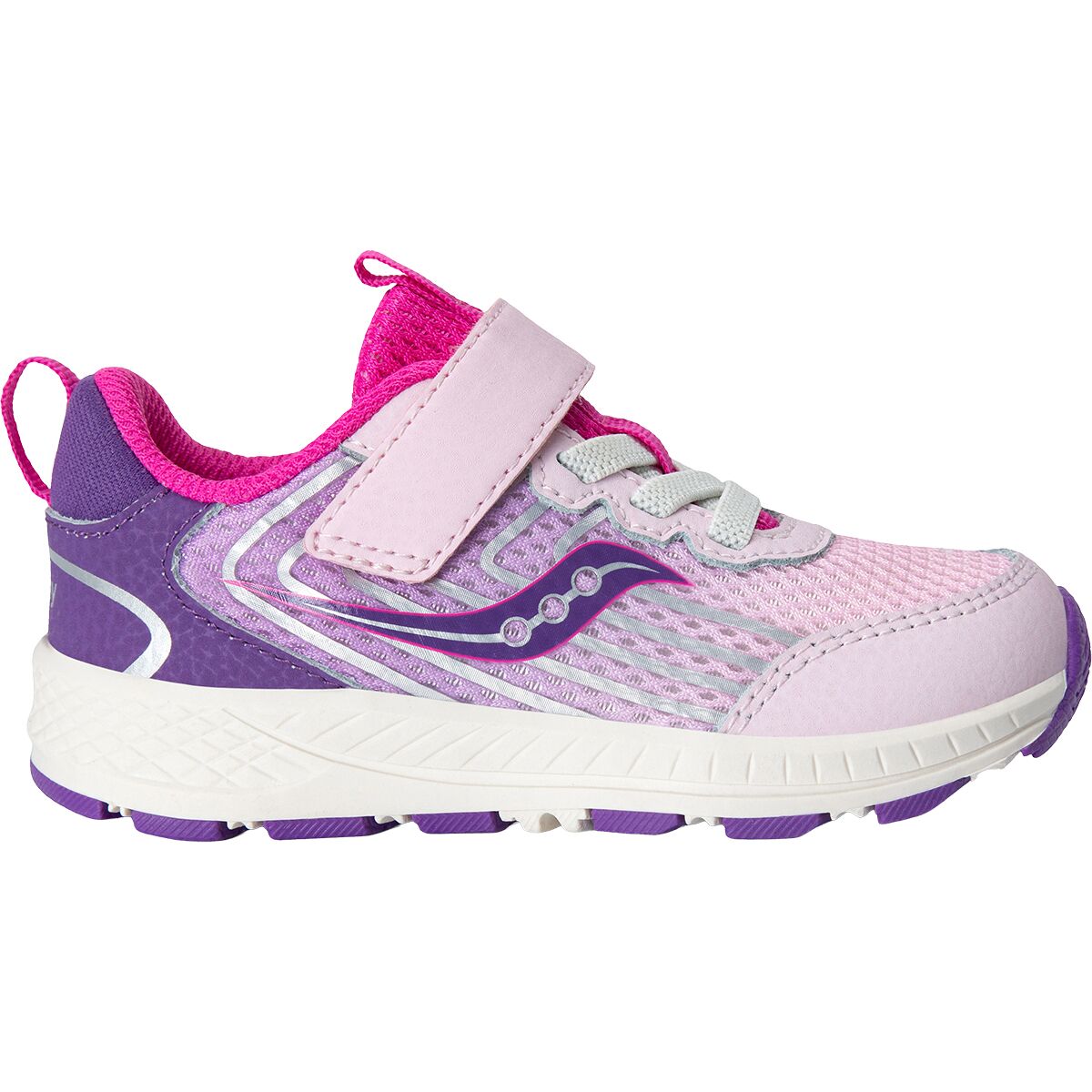 Image of Saucony Wind 3.0 Shoe - Toddlers' Pink/Purple, 8.0