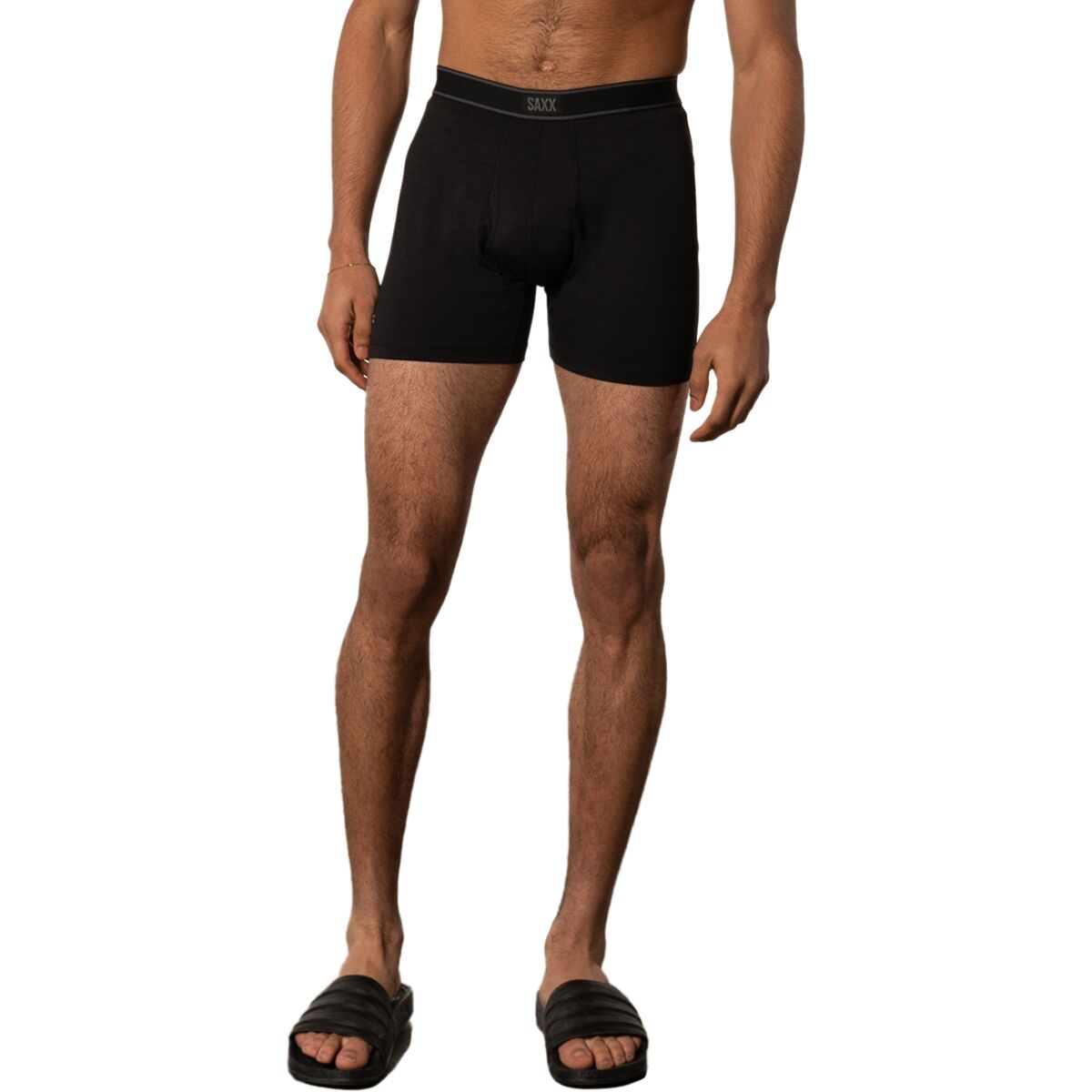 Image of SAXX Daytripper 5in Boxer Brief + Fly - Men's Black, M