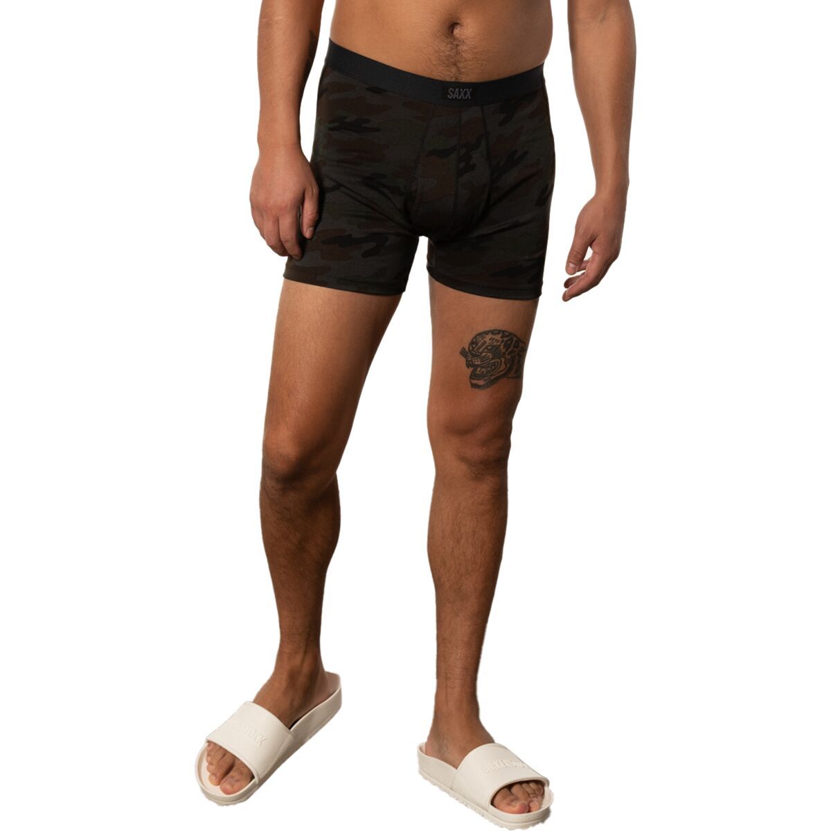 Image of SAXX Daytripper 5in Boxer Brief + Fly - Men's Black Ops Camo, S