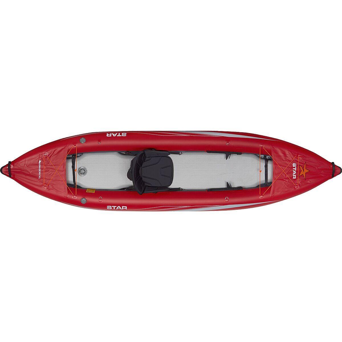 Image of Star Paragon XL Inflatable Kayak Red, 13ft 6in