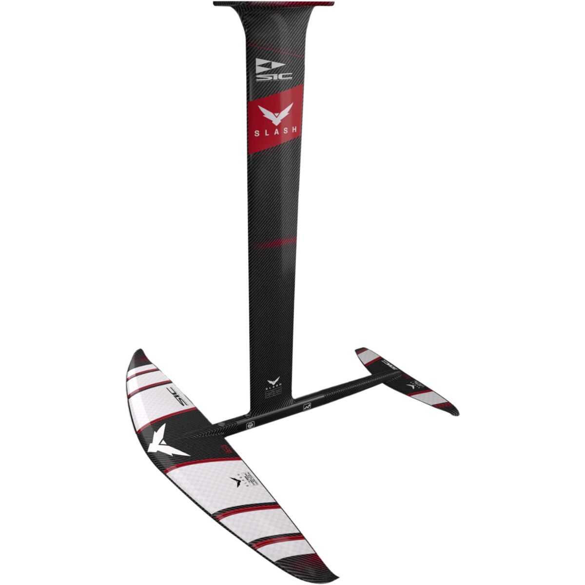 SIC Slash Foil Complete Wakefoil Board Black/White, 1700mm