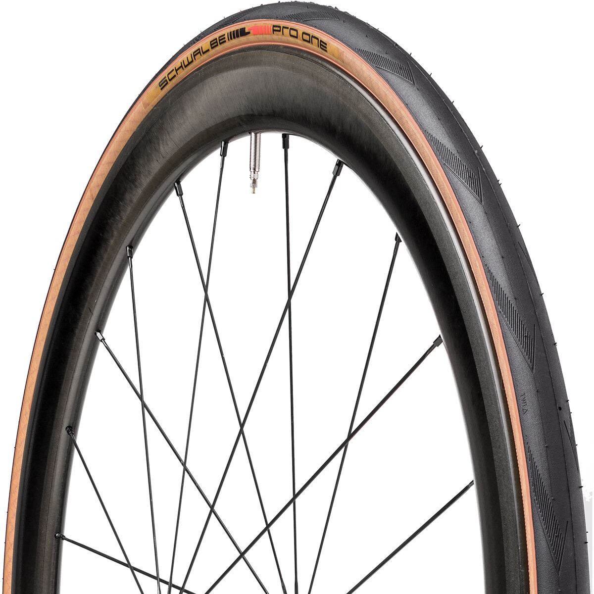 Image of Schwalbe Pro One Evolution Tire - Tubeless Black/Tan, 700x28