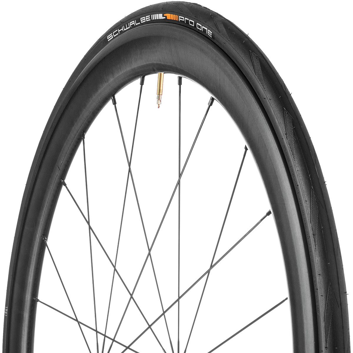 Image of Schwalbe Pro One Evolution Clincher Tire Black, Addix Race, 700x25