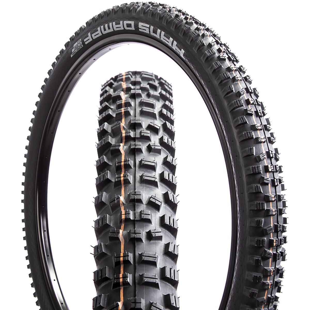 Image of Schwalbe Hans Dampf Addix Evolution 27.5in Tire Black, 2.6in, SpeedGrip/Super Trail