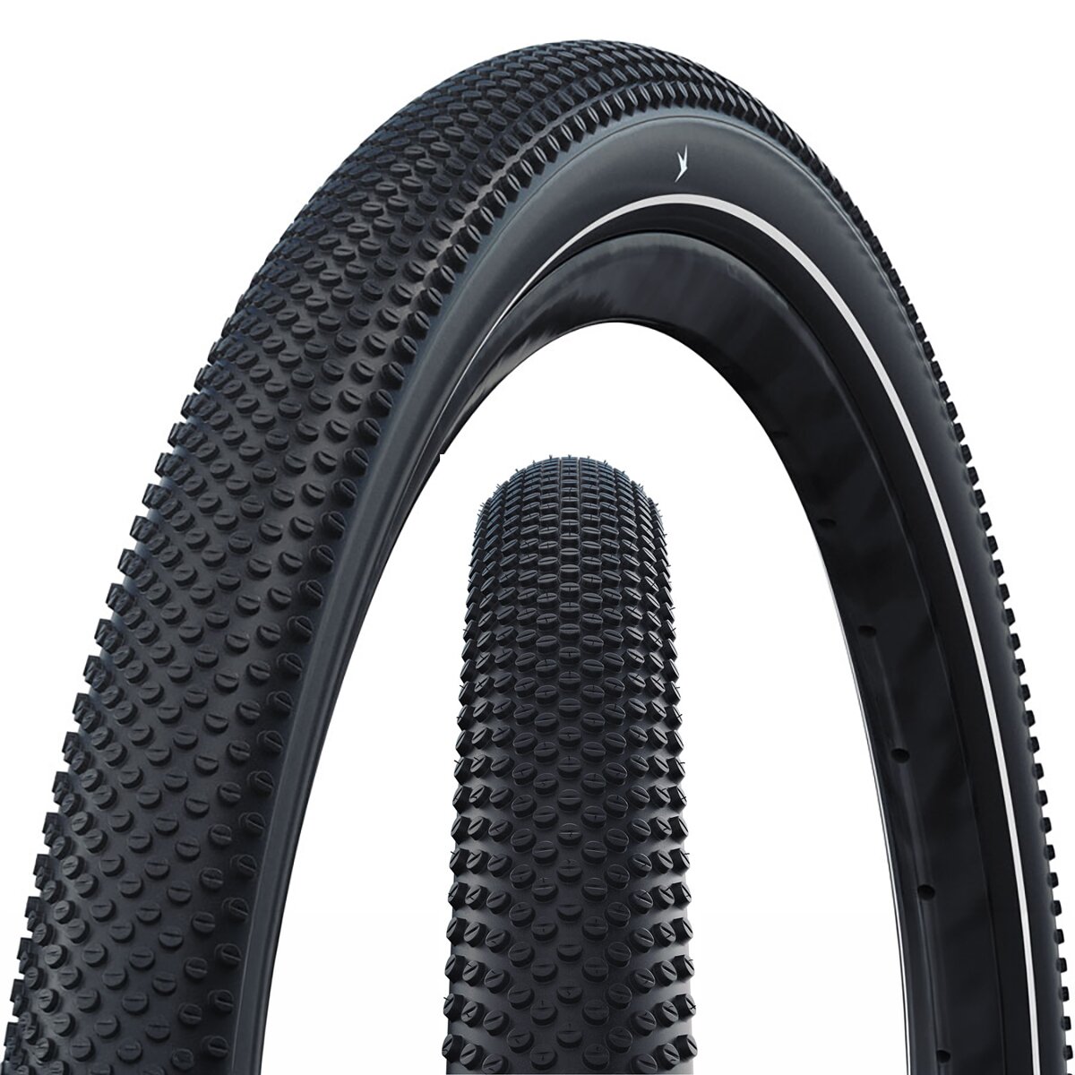 Image of Schwalbe G-One Allround Performance Tubeless Tire - 29in Blk,Perform,RaceGuard,Addix Grn,E-25, 700 x 57
