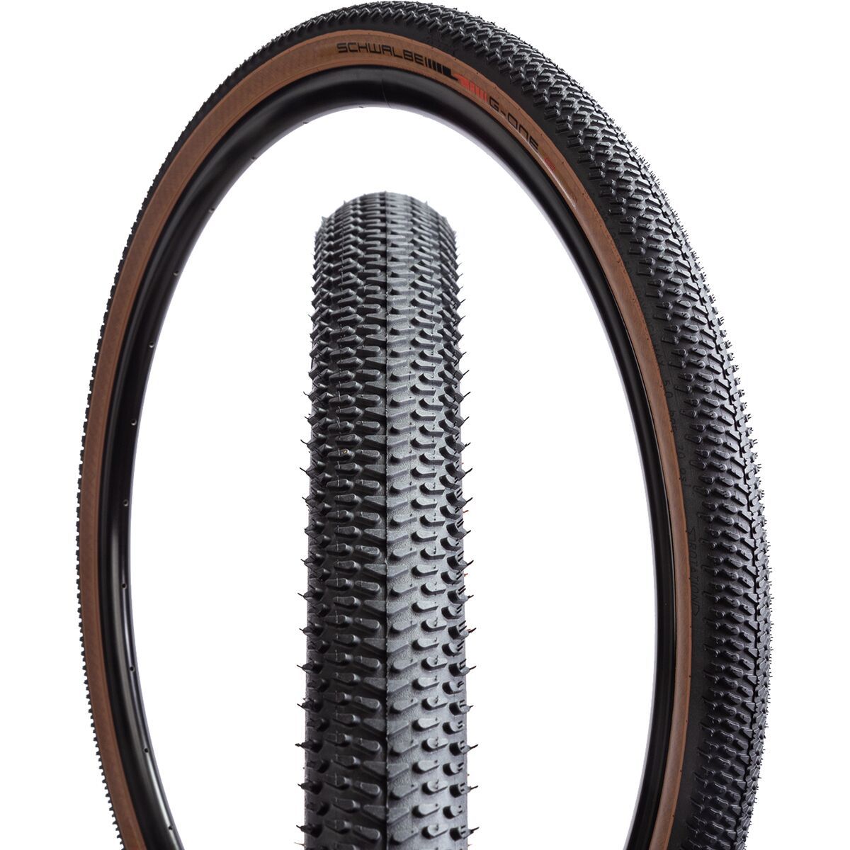 Image of Schwalbe G-One R Evolution Tubeless Tire - 700c Black/Transparent, Pro Addix Race, 700x45mm