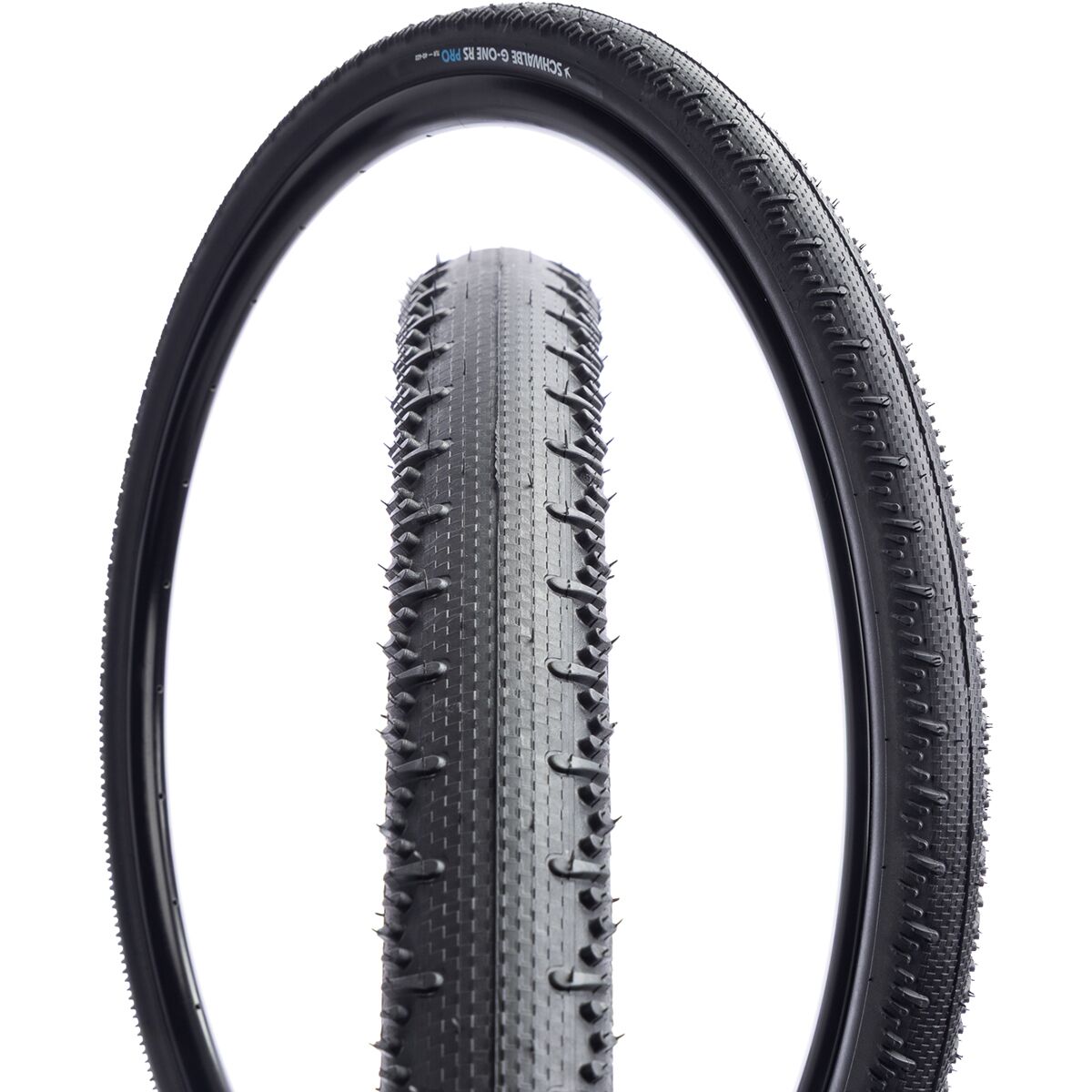 Schwalbe Schwalbe G-One RS Evolution Tubeless Tire - 700c Black, Pro Addix Race, 700x45mm