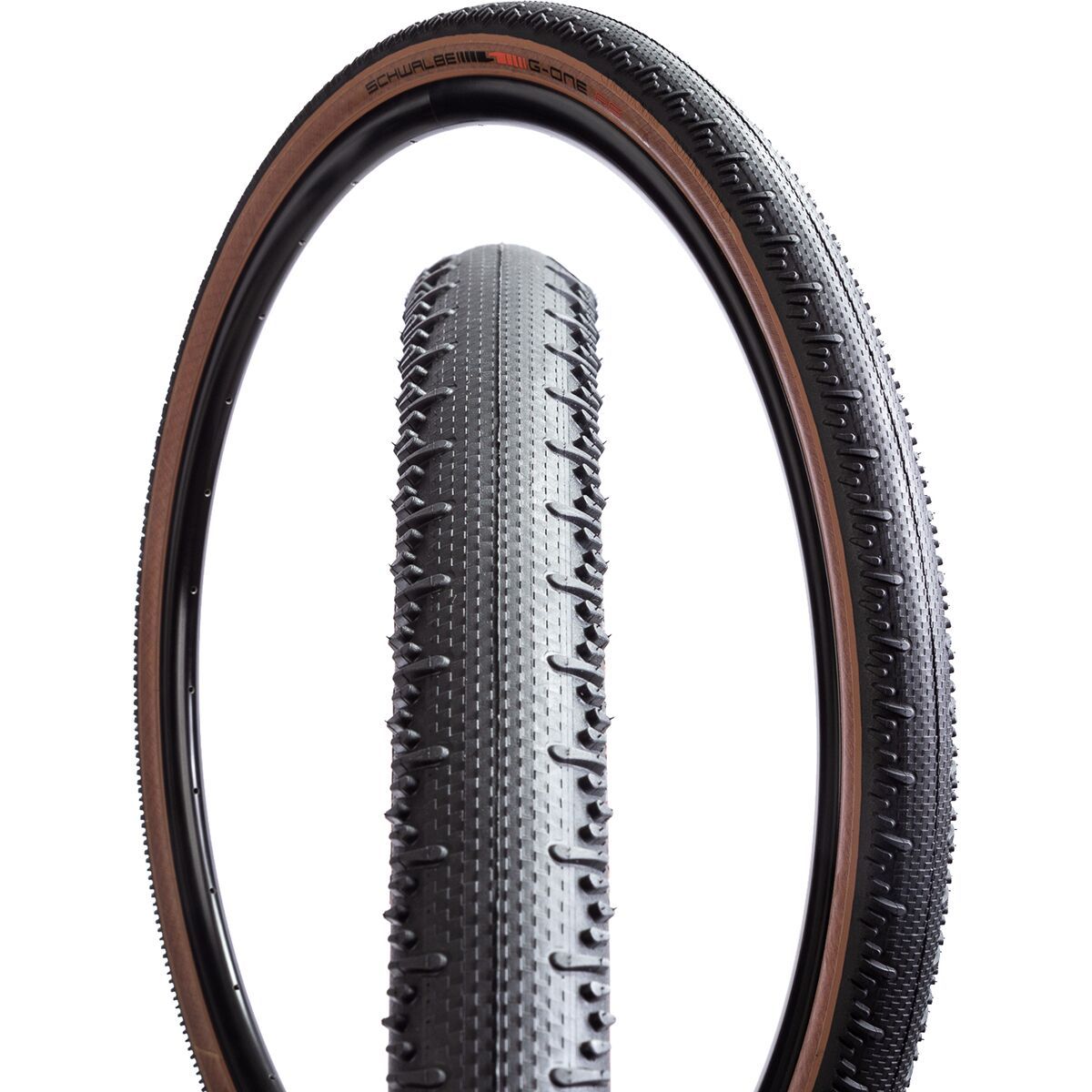 Image of Schwalbe G-One RS Evolution Tubeless Tire - 700c Black/Transparent, Pro Addix Race, 700x45mm
