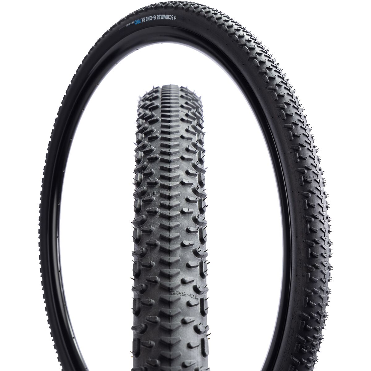 Schwalbe Schwalbe G-One RX Evolution Tubeless Tire - 700c Black, Pro Addix Race, 700x45mm