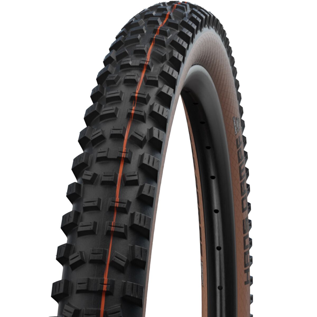 Schwalbe Schwalbe Hans Dampf Evolution Tubeless Tire - 29in Black/Bronze, Super Trail Addix Soft, 29x2.35in
