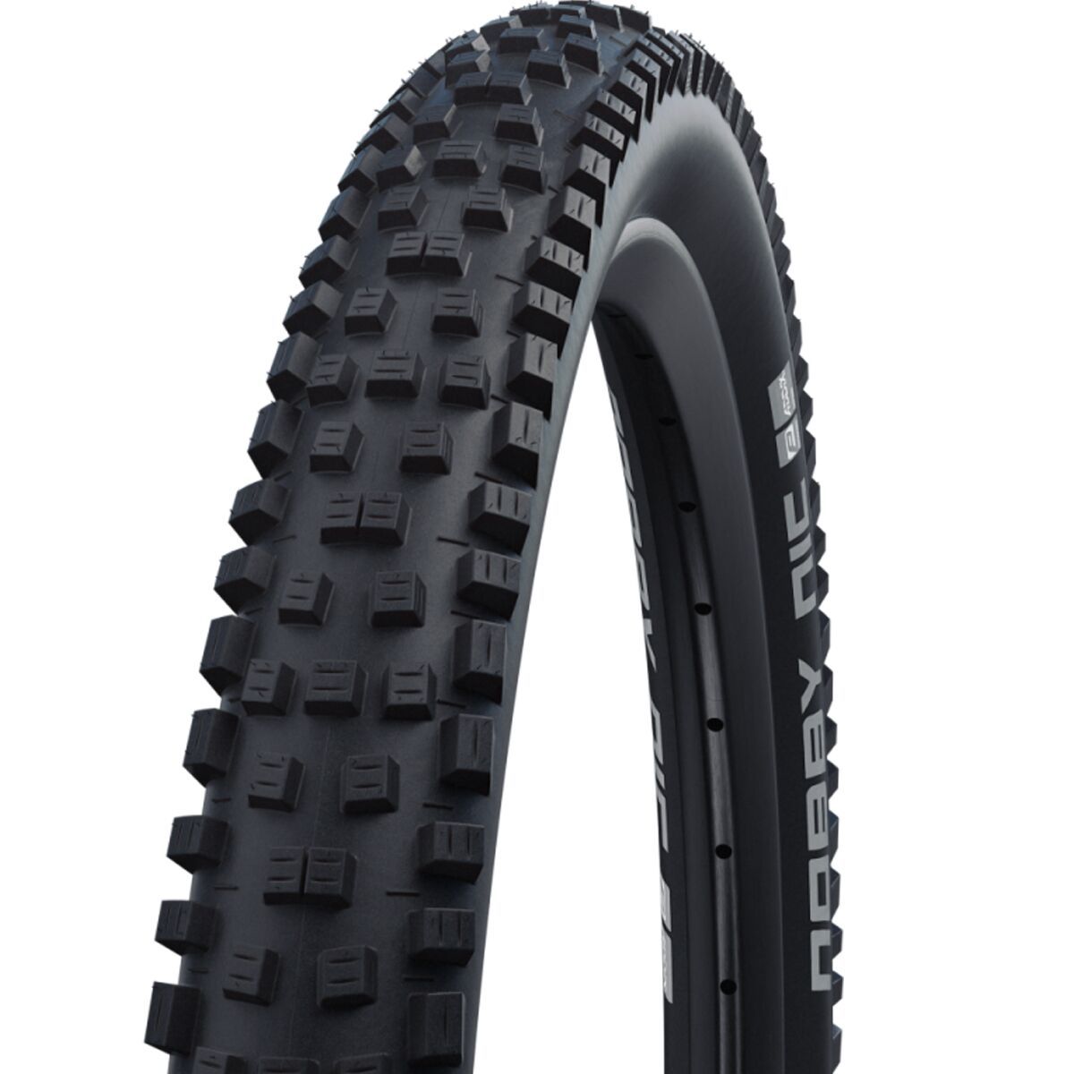 Image of Schwalbe Nobby Nic Evolution Tubeless Tire - 27.5in Black, Addix Soft SuperTrail, 27.5x2.35in