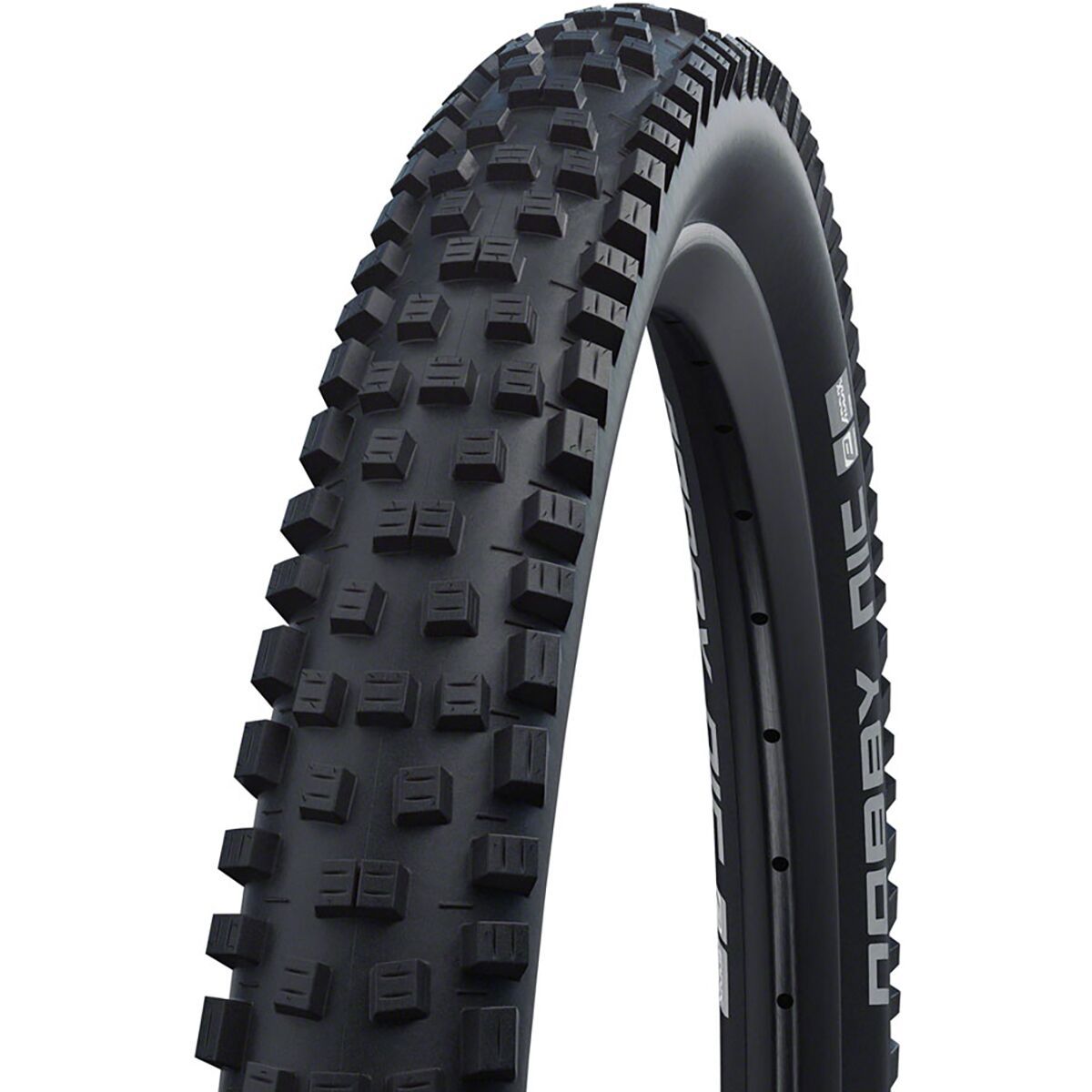 Image of Schwalbe Nobby Nic Evolution Tubeless Tire - 27.5n Black, Addix SpeedGrip Super Ground, 27.5x2.4in