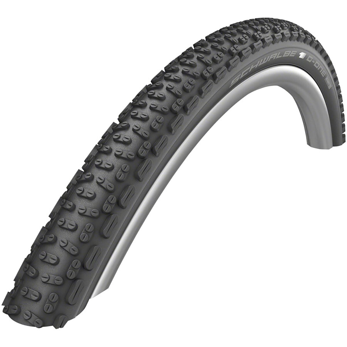 Image of Schwalbe G-One Ultrabite Evolution Tubeless Tire - 700c Black, Addix SpeedGrip SuperGround, 700x38