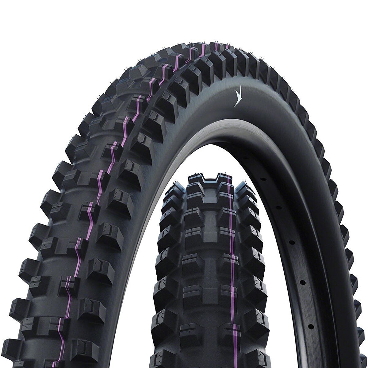 Image of Schwalbe Shredda Front Evolution Tubeless Radial Tire - 29in Black, Gravity Pro Addix Ultra Soft E-50, 29x2.5in