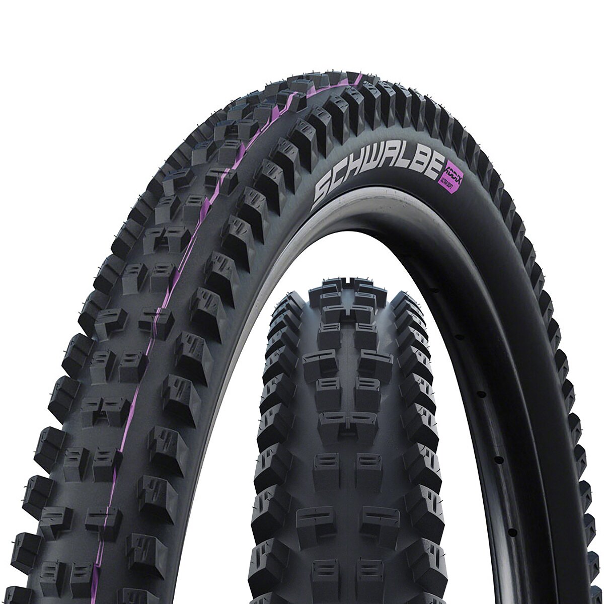 Image of Schwalbe Tacky Chan Evolution Tubeless Tire - 29in Black, Super Trail Addix Soft E-50, 29x2.4in