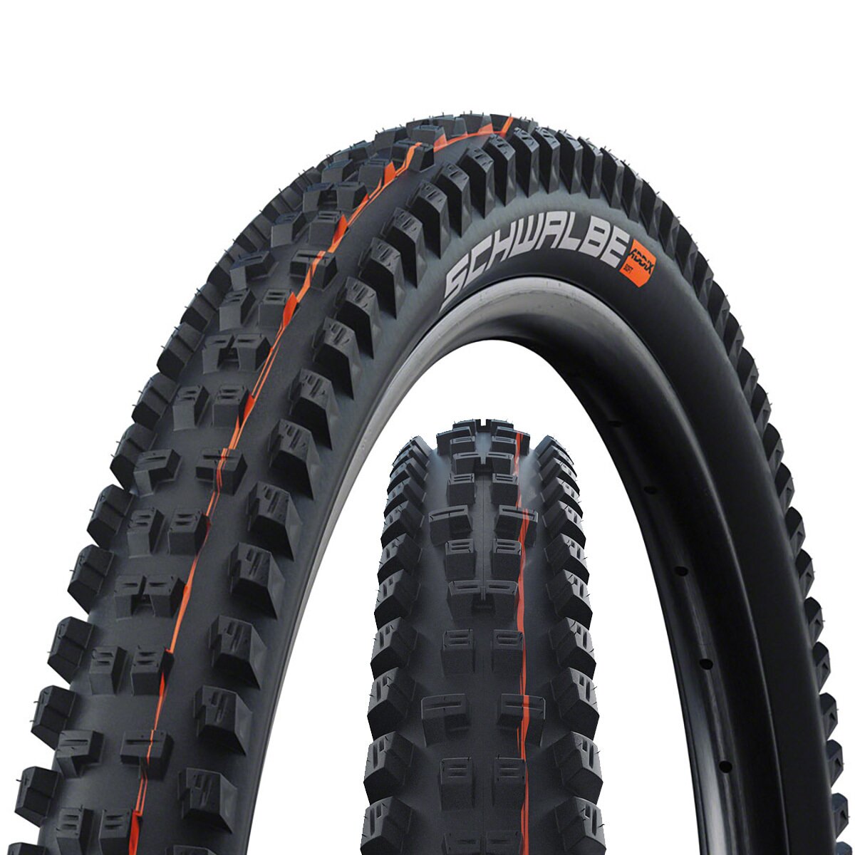 Image of Schwalbe Tacky Chan Evolution Tubeless Tire - 29in Black, Super Trail Addix Ultra Soft E-50, 29x2.4in
