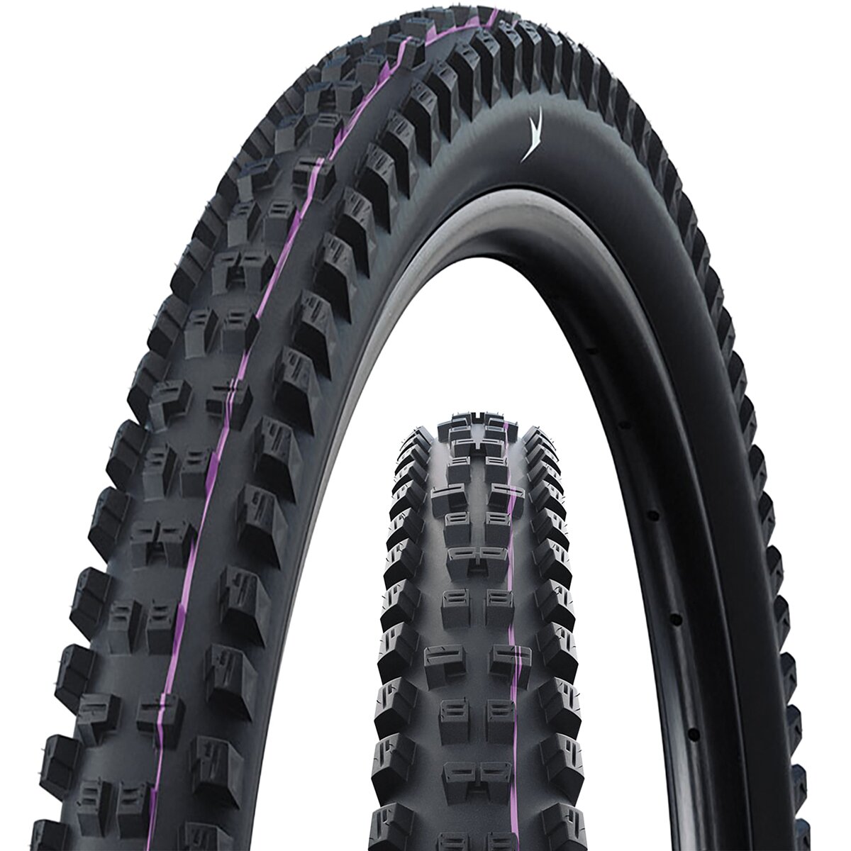 Image of Schwalbe Tacky Chan Pro Tubeless Radial Tire - 27.5in Black, Trail Ultra Soft E-50, 27.5x2.5in
